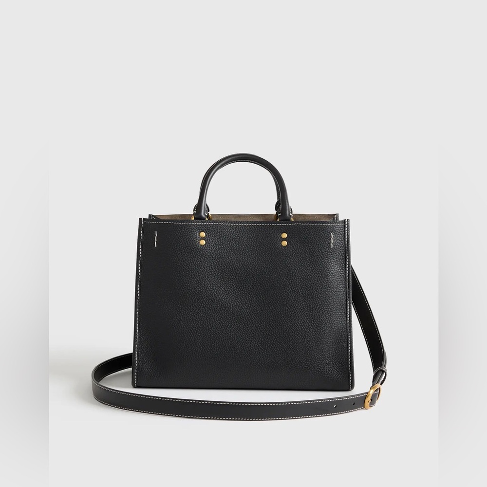 Quince Italian Leather Medium Convertible Satchel